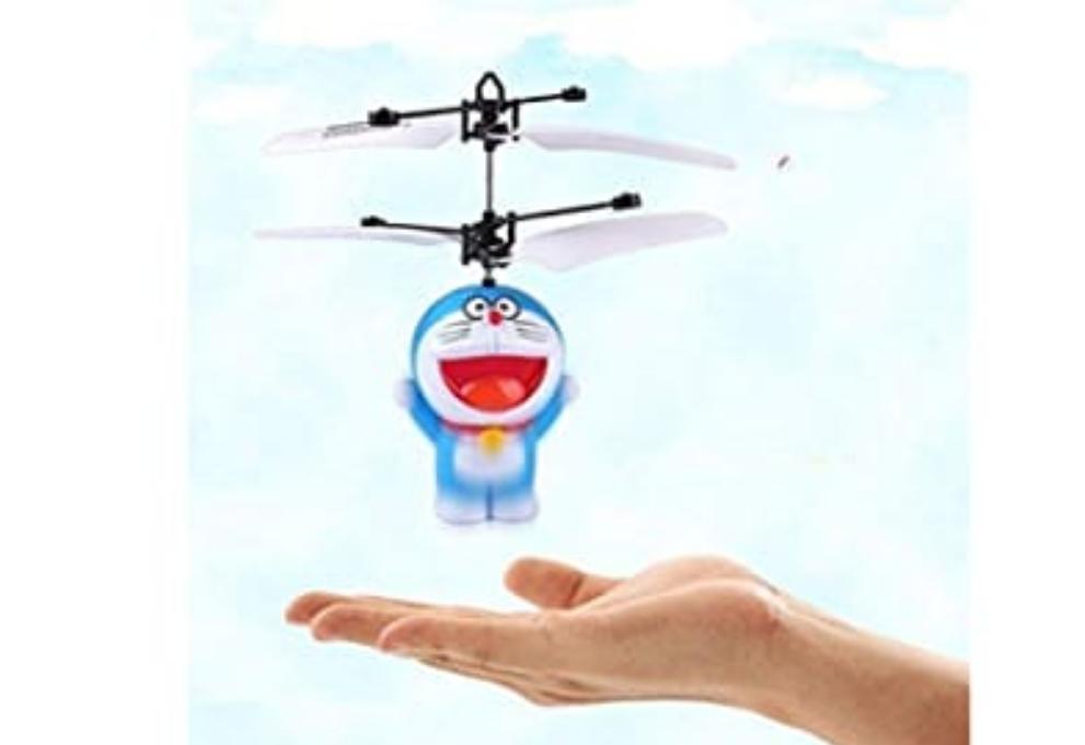 Hand Induction/ Sensor Control Flying Doraemon/ Helicopter Toy Flying Toys KidosPark