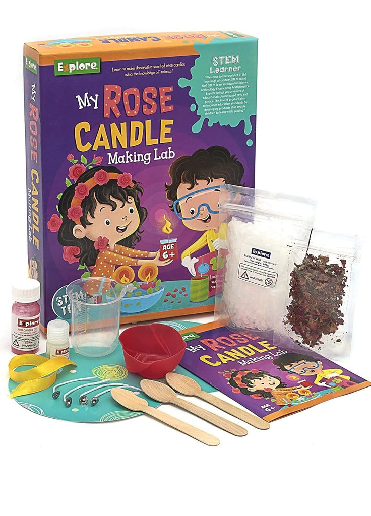 My candle making laboratory DIY kit Educational toy KidosPark