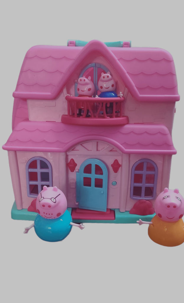 Peppa Pig and the amazingly cute family house Role play toys KidosPark
