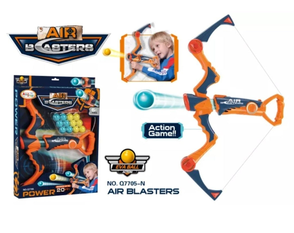 KidosPark TOY Air blaster bow and arrow soft foam bullet toy