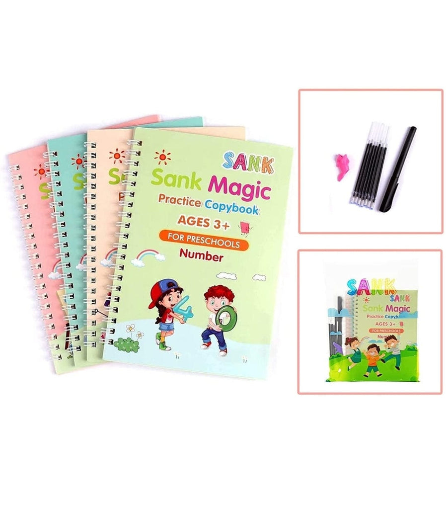 KidosPark TOY Practice Calligraphy notebook / Tracing book for preschoolers