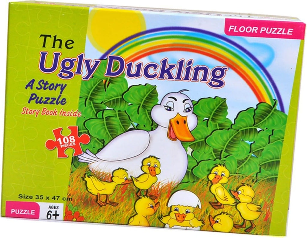 KidosPark TOY 108 Pieces The Ugly Duckling Jigsaw puzzle for kids