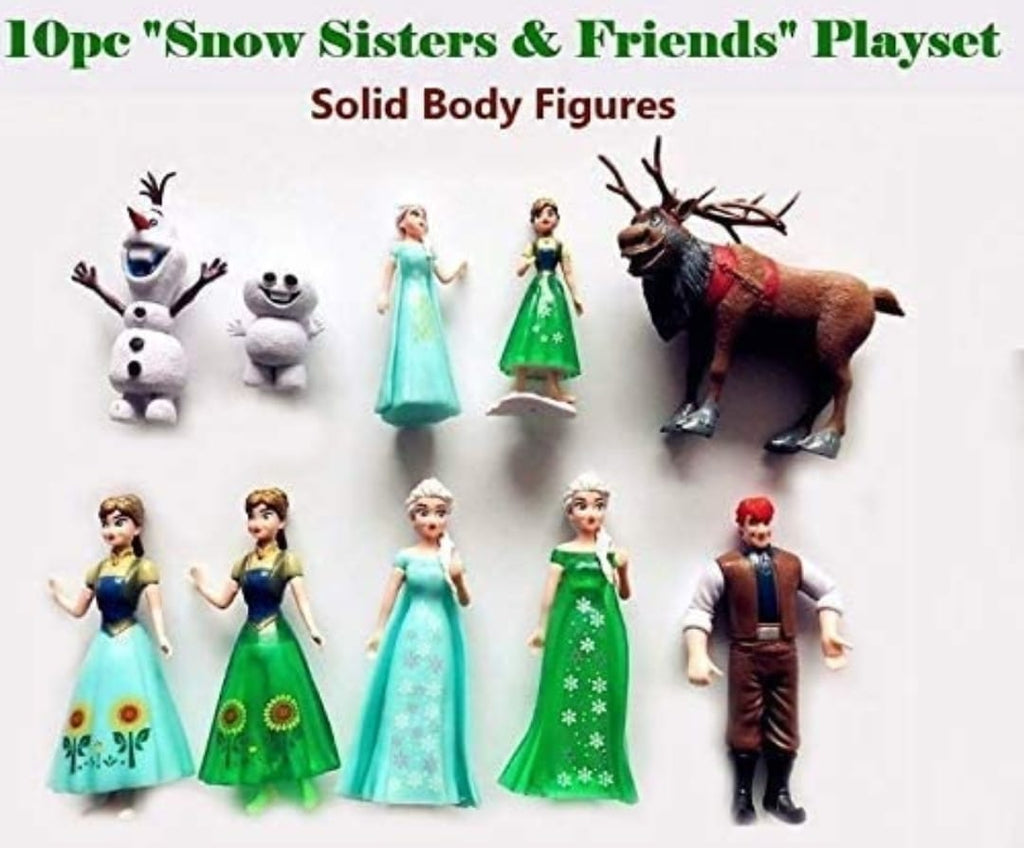 10-Piece Princess Theme Figurines Set | Realistic Role Play Toys for Kids - Kidospark