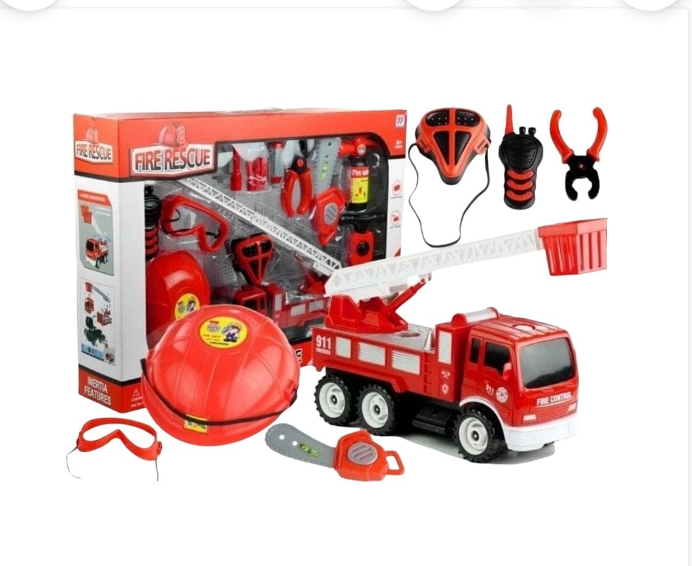 14 pieces DIY fire rescue accessories Role play toys KidosPark