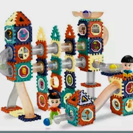 156-Piece Marble Run Blocks: Foster Creativity and Skill-Building for Young Minds blocks KidosPark