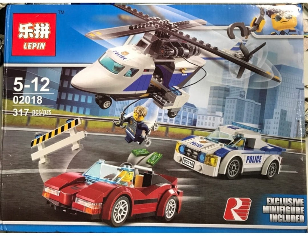 317 pieces police series/ police swat team- Building blocks blocks KidosPark