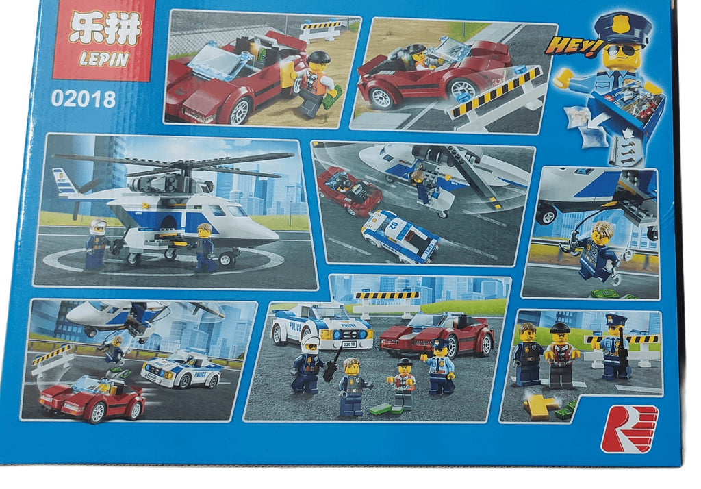 317 pieces police series/ police swat team- Building blocks blocks KidosPark