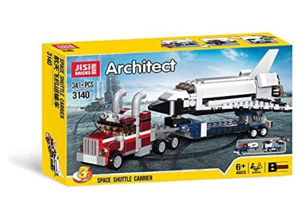 340+ Piece Building Brick Blocks Space Shuttle Carrier for Kids blocks KidosPark