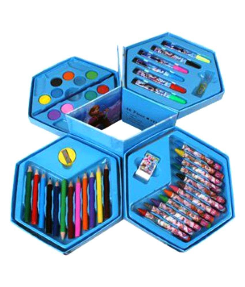 46 Piece artists color kit Art and Crafts KidosPark