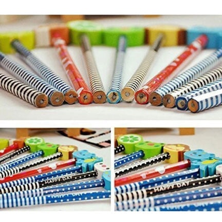 Adorable Eraser-Top Pencils Set: The Perfect Return Gift for a Fun-Filled Celebration! stationery KidosPark