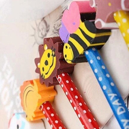 Adorable Eraser-Top Pencils Set: The Perfect Return Gift for a Fun-Filled Celebration! stationery KidosPark