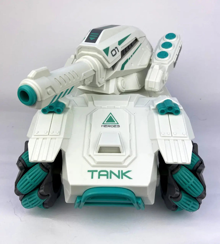 Advanced 2.4 GHz Gesture Sensing Tank: Launch Water Bombs, Remote Long-Distance Control, Multi-Directional Driving, Lateral Walking, 360¬∞ Whirling, Auto Demo Remote controlled Toys KidosPark