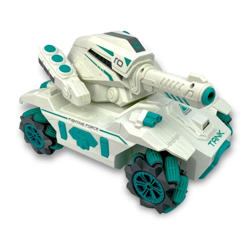 Advanced 2.4 GHz Gesture Sensing Tank: Launch Water Bombs, Remote Long-Distance Control, Multi-Directional Driving, Lateral Walking, 360¬∞ Whirling, Auto Demo Remote controlled Toys KidosPark