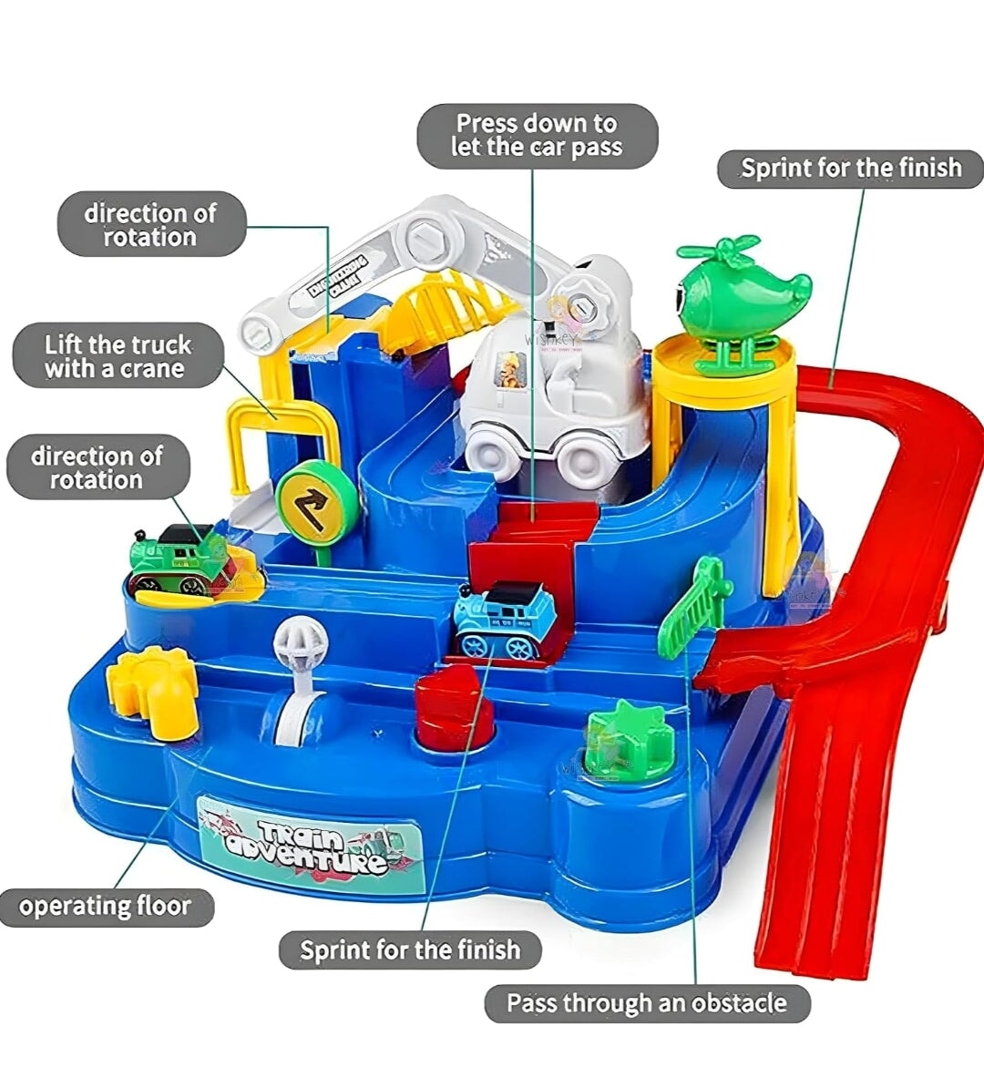 Trtiny Math Adventure Train Adventure Train Toy Package – Kidospark