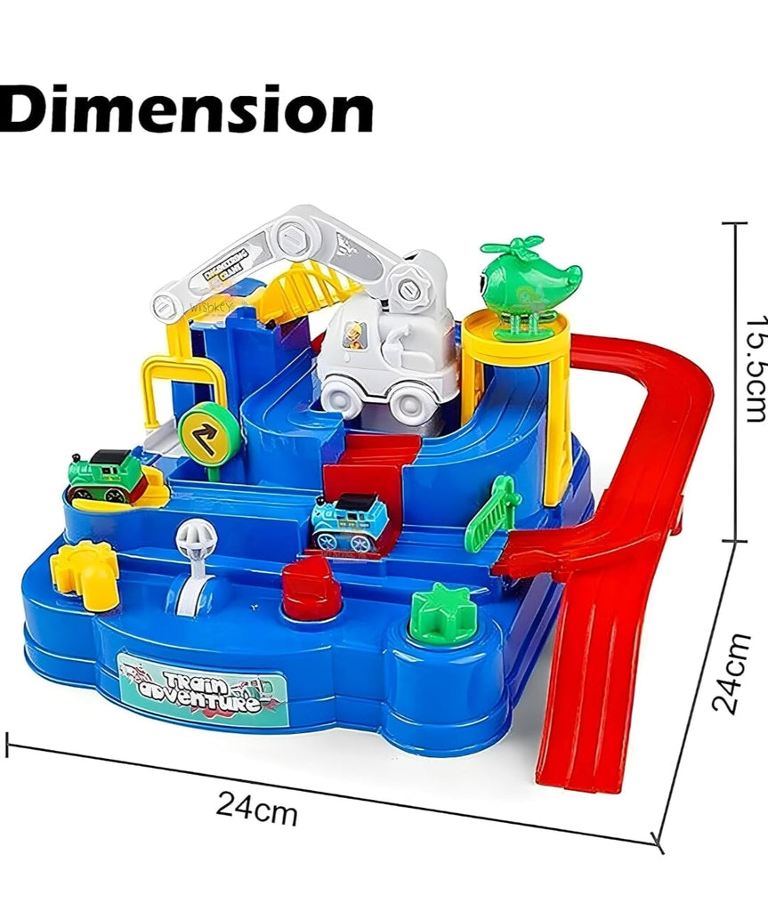 Adventure Train Toy Package Cars and Car Tracks KidosPark
