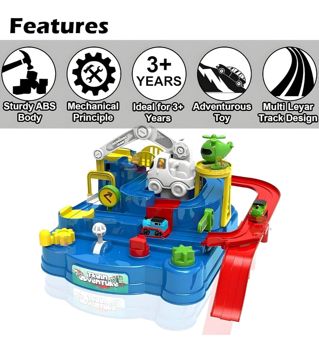 Trtiny Math Adventure Train Adventure Train Toy Package – Kidospark