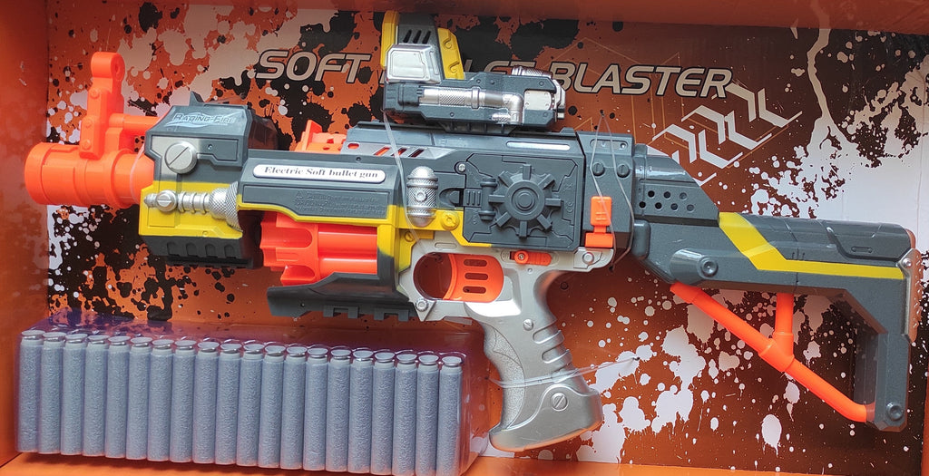 Amazing toy star war nerf gun for kids with Soft Foam Based Bullets. TOY KidosPark