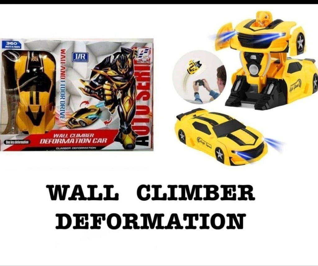 Anti gravity transformation wall climber car Remote controlled Toys KidosPark