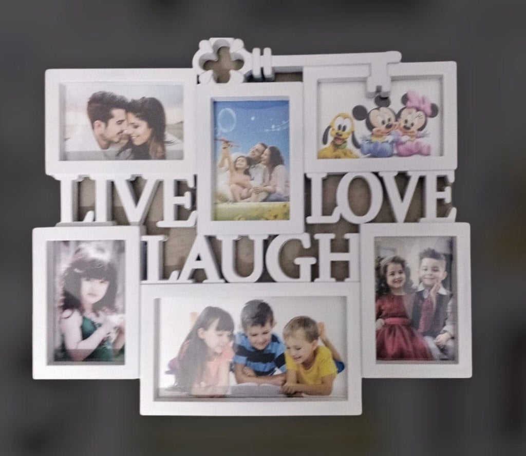 Beautiful Collage Live Laugh love room decor Photo frame Picture Frame KidosPark