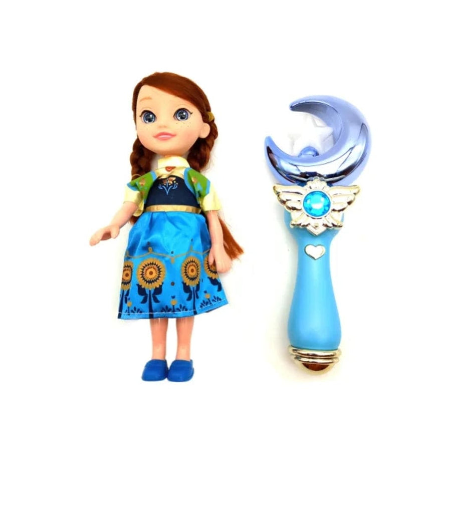 Beautiful Snow princess pretend play doll with her musical magic wand Musical Toys KidosPark