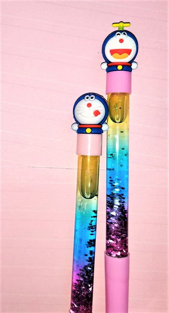 Beautifully designed Doraemon styled Magic Wand water Glitter gel pen. stationery KidosPark