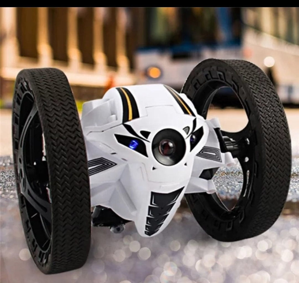 Bounce Car 2.4 GHz Remote Control Jumping Car for Kids - Rechargeable, Light, and Music - Fast Charging - 360 Degree Rotation - Ages 14+ Remote controlled Toys KidosPark