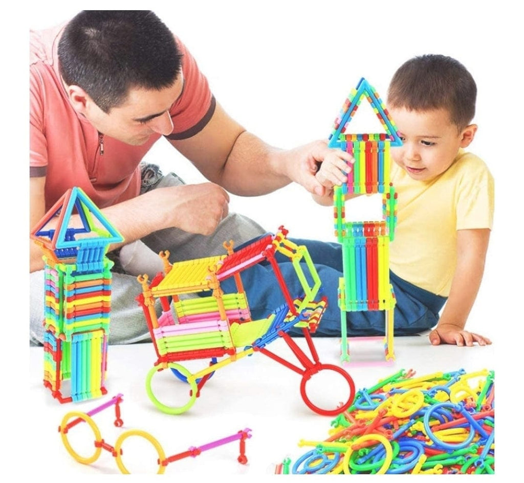 Building blocks/ straw educational toy puzzle for kids/ toddlers blocks KidosPark