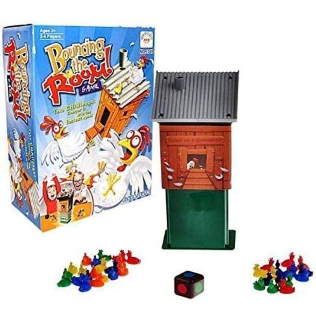 Chickens in a Hurry Race Board Game - Fast-paced Fun for All Ages! Board Game KidosPark