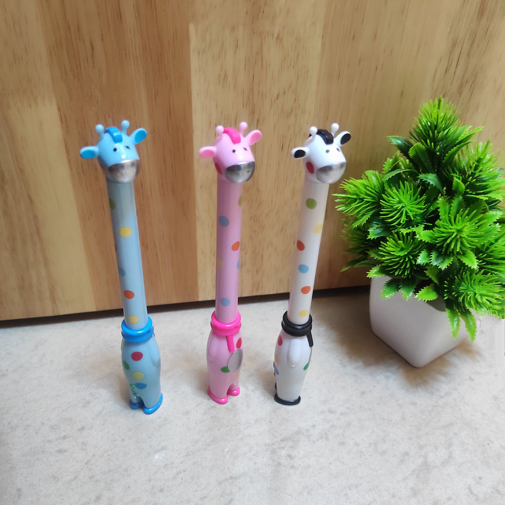 Cool Giraffe Styled gel Pen - Pack of 3 stationery KidosPark