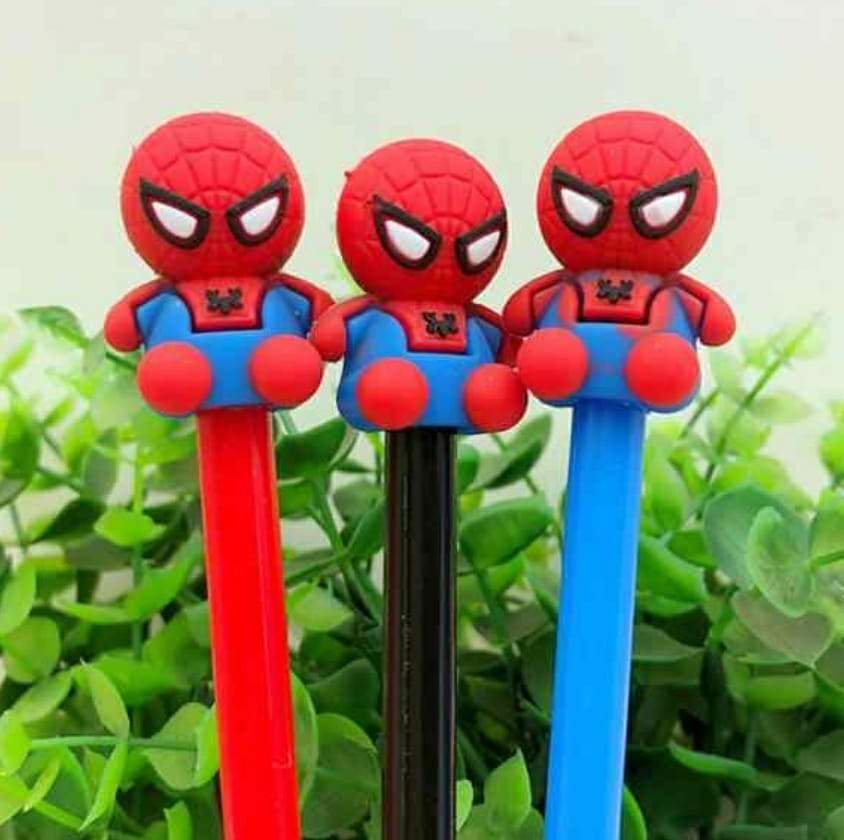 Cute 3D Superhero Pens for kids - Pack of 3 stationery KidosPark
