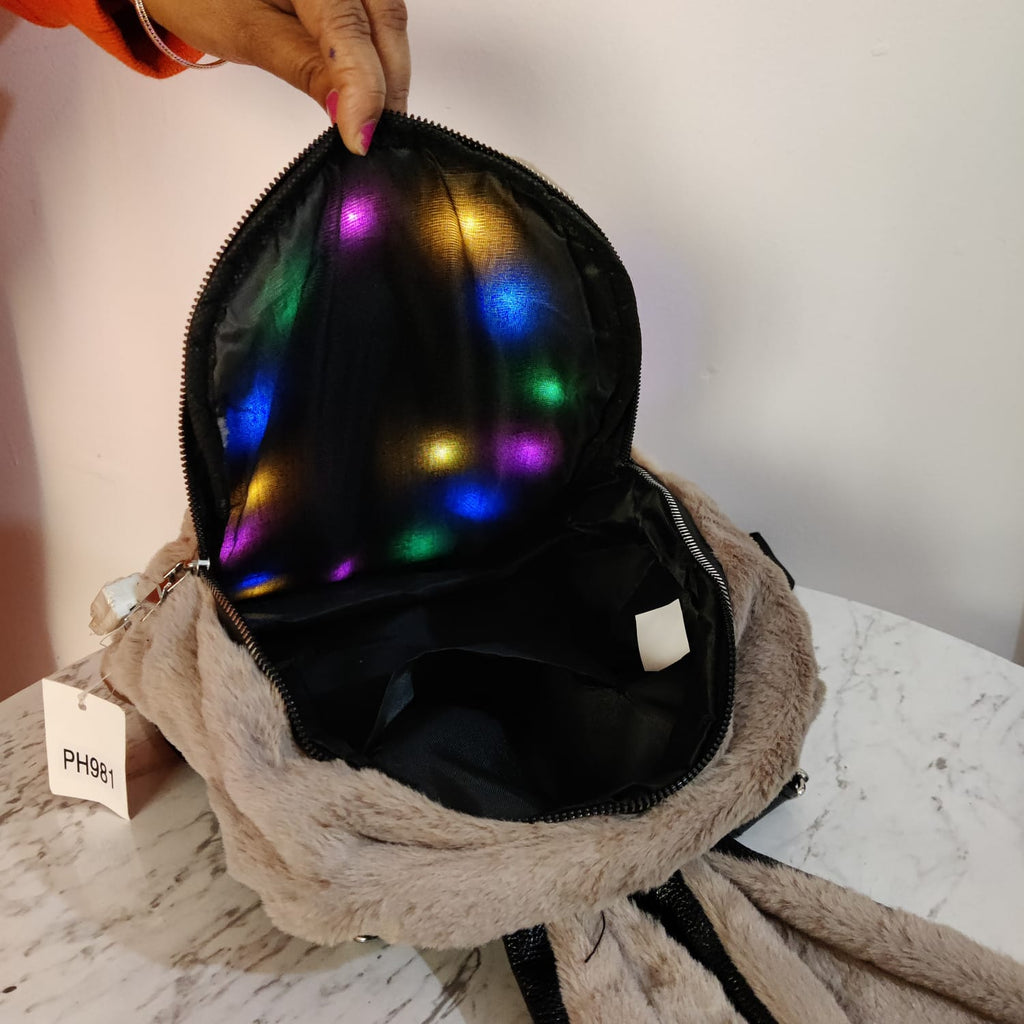 Cute and Stylish backpack with LED lights Bags and Pouches KidosPark