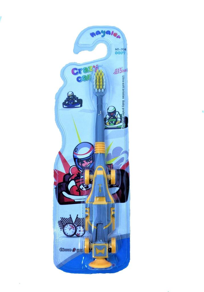 Cute and stylish Car Shaped Tooth Brush for kids Tooth Brushes KidosPark