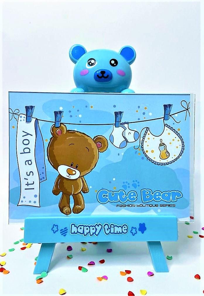 Cute bear photo frame for kids Picture Frame KidosPark