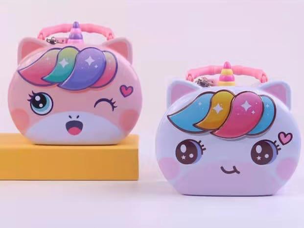 Cute doll design tin/ Metal piggy banks( Single piece) Piggy Bank KidosPark