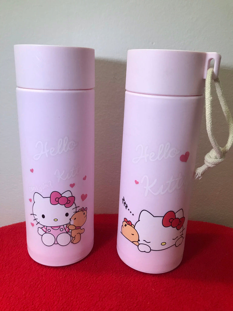 Cute Kitty insulated flask -500ml Bottles and Sippers KidosPark