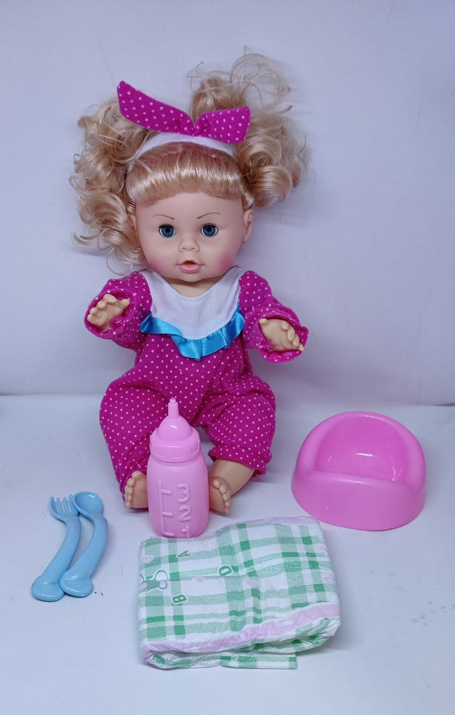 Cute little crying baby doll with diaper change accessories Dolls and Doll houses KidosPark