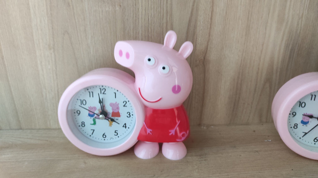 Cute Peppa Table top Alarm Clock clock KidosPark