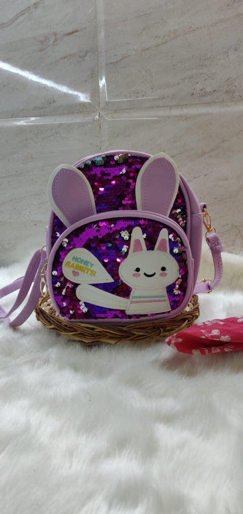 Cute Sequinned Rabbit backpack for girls Bags and Pouches KidosPark