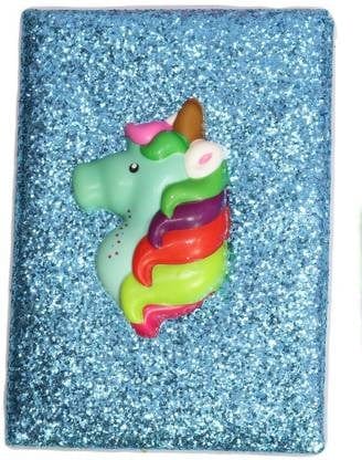 Cute Squishy Unicorn glitter Diary/ Notebook Diary KidosPark