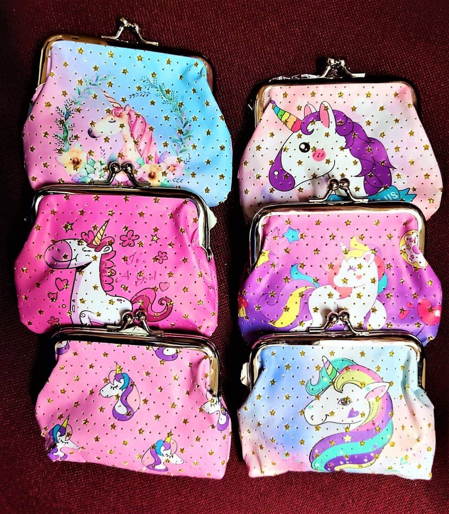 Cute Unicorn coin pouch/ purse Bags and Pouches KidosPark
