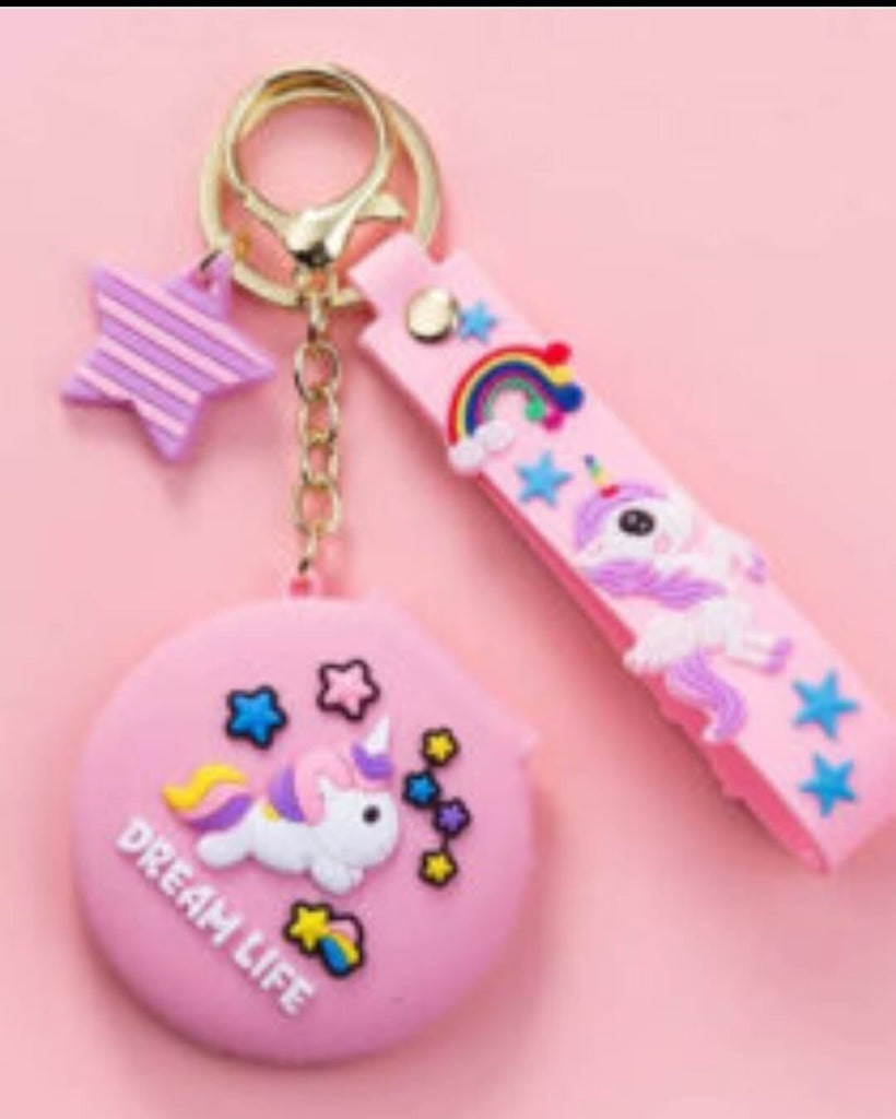 Cute Unicorn mirror key chain/ Bag accessory/ Car decor Health, Hygiene and Beauty KidosPark