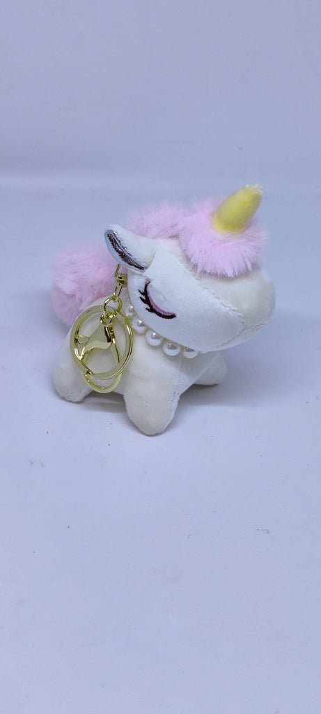 Cute Unicorn plush key chain/ Bag accessory/ Car decor Keychain KidosPark