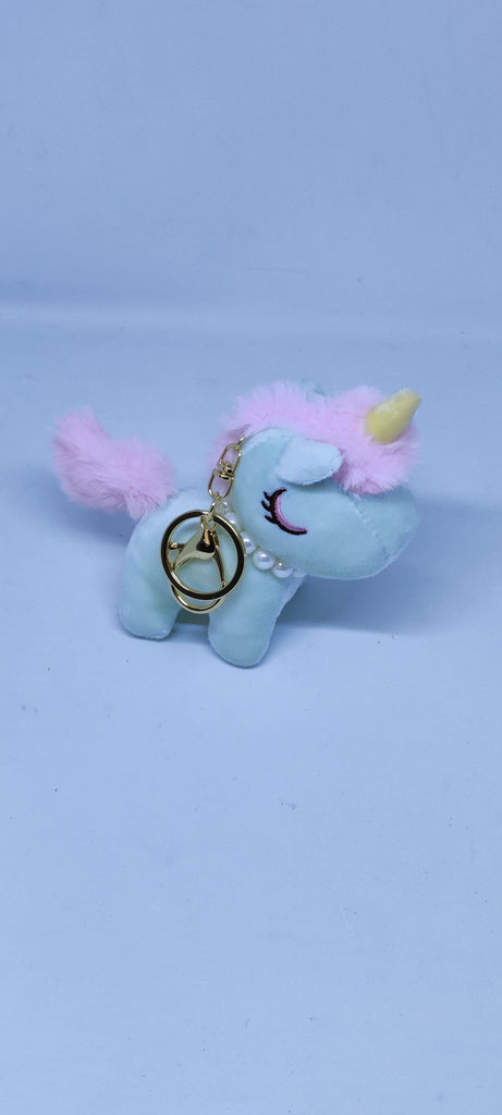 Cute Unicorn plush key chain/ Bag accessory/ Car decor Keychain KidosPark