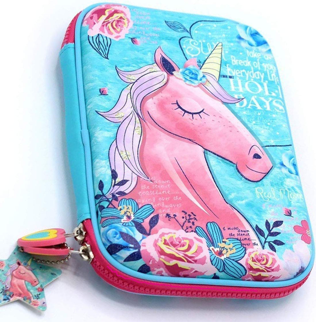 Cute Unicorn Styled Multipurpose pouch/ Stationery pouch for kids Bags and Pouches KidosPark