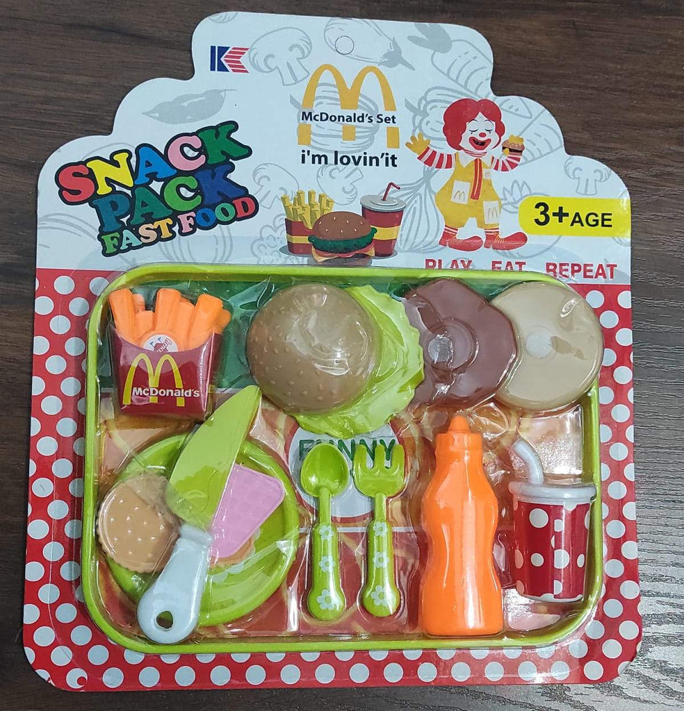 Deluxe Burger Cut Play Set for Kids - Realistic and Fun! Role play toys KidosPark