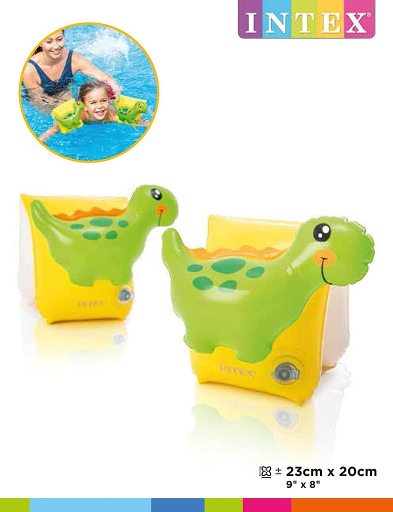 Dinosaur Inflatable Arm Bands: Fun Swim Accessories for Kids Kidospark