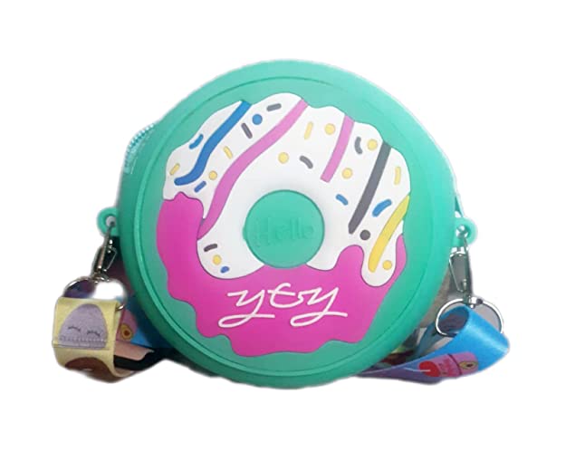 Donut designed Multipurpose sling bag/ Make up Pouch/ Stationery pouch Bags and Pouches KidosPark