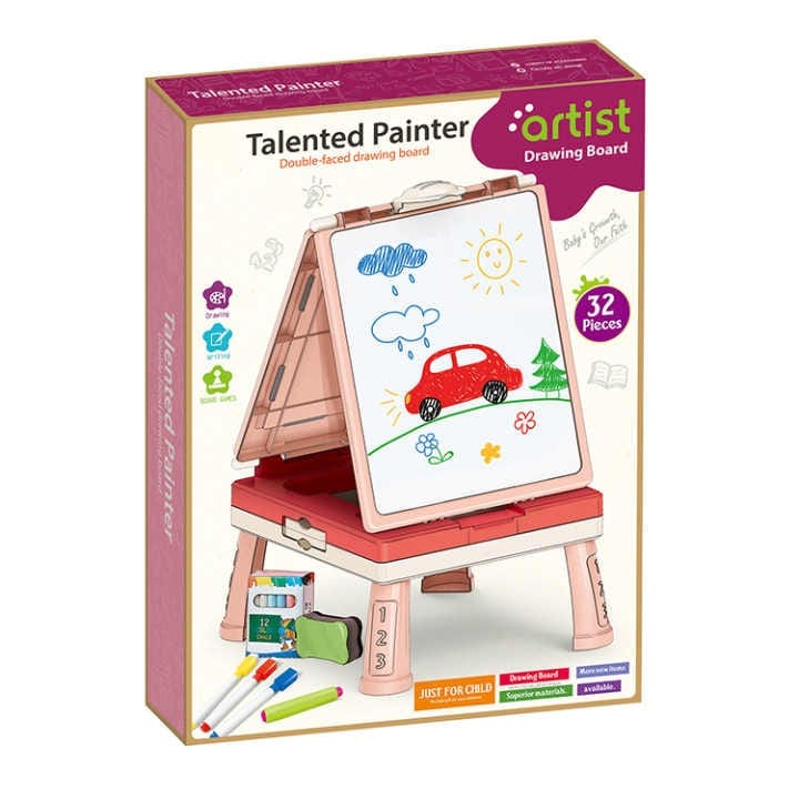 Double-Sided Kid's Portable Learning / painting board Art and Crafts KidosPark