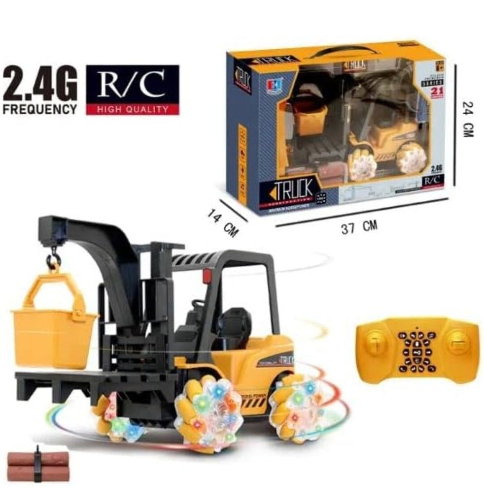 Dynamic Light and Music Truck/ JCB Toy: A Thrilling Experience for Kids Cars and Car Tracks KidosPark