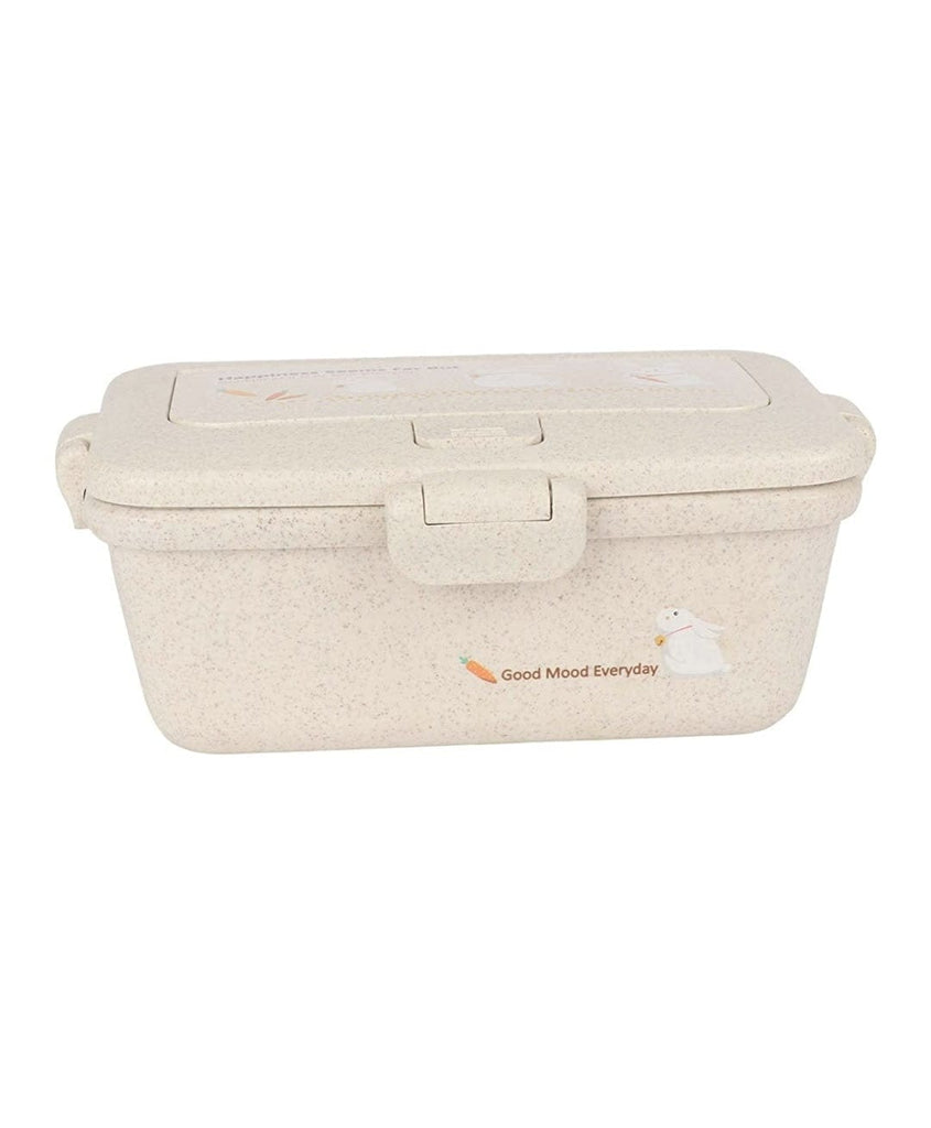 Eco friendly Wheat straw lunch box with a spoon,fork, small box and a phone stand lunch box KidosPark